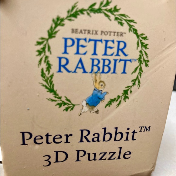 Beatrix Potter Peter Rabbit and Jemima Puddle-Duck 3D Puzzles - New, Set of 2 - Picture 4 of 9